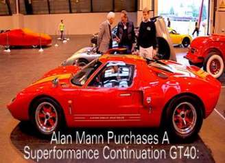 Alan Mann Purchases Continuation GT40