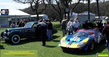 GT40P/2091 belonging to Pathfinder attends the Amelia Island Concours