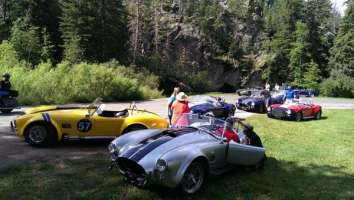 Superformance Owners tour Door County and Washington Island WI