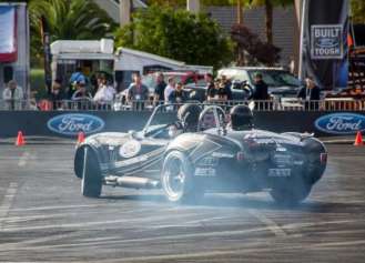 SEMA ride along in a Superformance Cobra