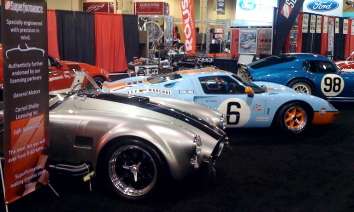 Superformance display at Barrett Jackson LV. 09