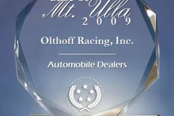 Olthoff Racing Inc. selected for the 2009 Best of Mt Ulla Award