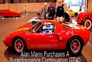 Alan Mann Purchases Continuation GT40