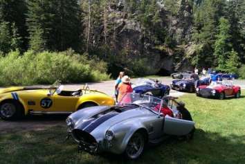 Superformance Owners tour Door County and Washington Island WI