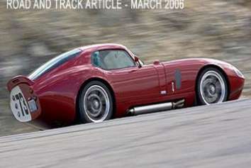 Superformance Coupe Road and Track