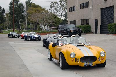 Cobra owners get together for a club event